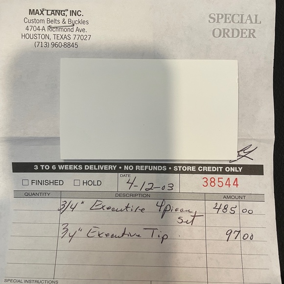 Belt/Buckle Bundle - Picture 15 of 15